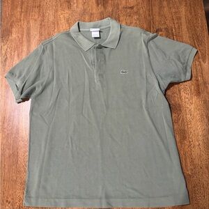 Lacoste Men's Green Polo Shirt